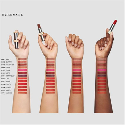 Son màu Prada Monochrome Durable Weightless Lipcolor R28_Fuoco 3.8g