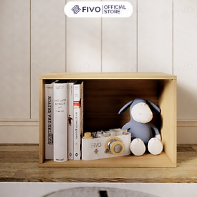 Tủ Kệ Sách Đa Năng FIVO FB03, Thiết Kế Chắc Chắn Có Tấm Lưng, Phù Hợp Mọi Không Gian, Dễ Dàng Lắp Ráp, Decor Linh Hoạt