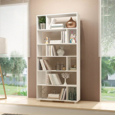 Giá sách hiện đại bằng gỗ công nghiệp SMLIFE Burando