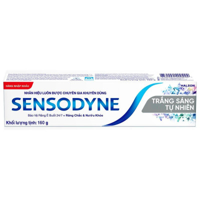 Kem Đánh Răng Trắng Sáng Sensodyne Gentle Whitening 160g