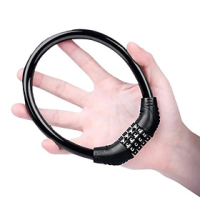 Khóa Số Xe Đạp , xe máy Khóa Dây Chống Trộm Xe Máy Chống Cắt Mật Mã 4 Số Lõi Thép Cao Cấp Không Lo Mất Chìa Khóa Cleacco Boro Sport