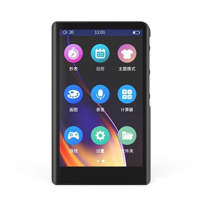 Ruizu H9 - Máy Nghe Nhạc Lossless, Bluetooth 5.0, Màn Hình Cảm Ứng, Xem Video Full HD, Có Loa Ngoài (32GB) - Hàng Chính Hãng