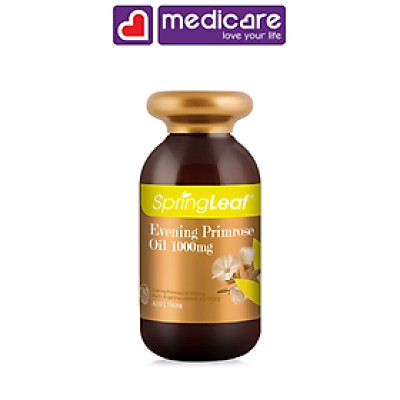 Viên Uống SPRINGLEAF Tinh Dầu Hoa Anh Thảo 1000mg Hộp 180 viên