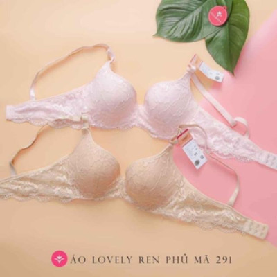Áo ngực lovely ren mút mỏng 291