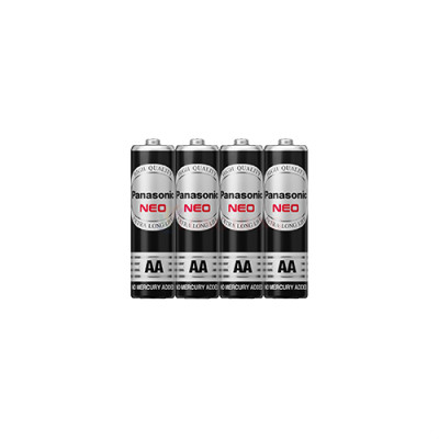 Vỉ Pin than đen Panasonic AA R6NT/4SB-V (4 viên/20 viên) - Hàng chính hãng