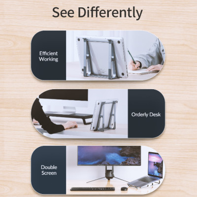 Giá đỡ laptop, máy tính bảng ORICO MA13-GY-BP-HW - Hàng chính hãng