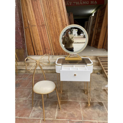 Hàng Siêu Cấp Bộ bàn phấn trang điểm mặt kính một hộp đơn hiện đại  - Giá Tại Xưởng