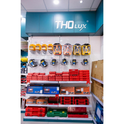 Bộ dụng cụ 151 chi tiết (1/2,1/4,3/8 inch) BDC-227 Tholux đầu tuýp, thanh nối dài, adapter,tay siết