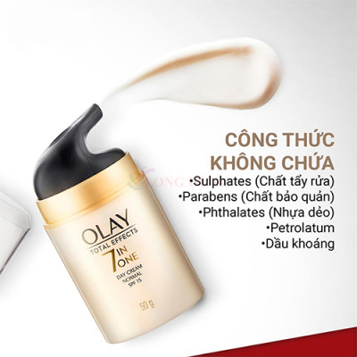 Kem dưỡng da ban ngày Olay Total Effects 7 in One Day Cream SPF 15 (50g) - Hàng chính hãng