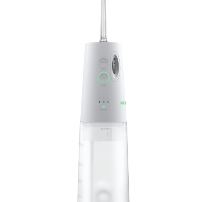 Máy tăm nước cá nhân (Máy tăm nước du lịch) MAXVI FL01 Có nút điều chỉnh tốc lực  Bảo hành 1 năm 1 đổi 1 Đèn led sáng công tắc Bình nước 300ml thoải mái dùng