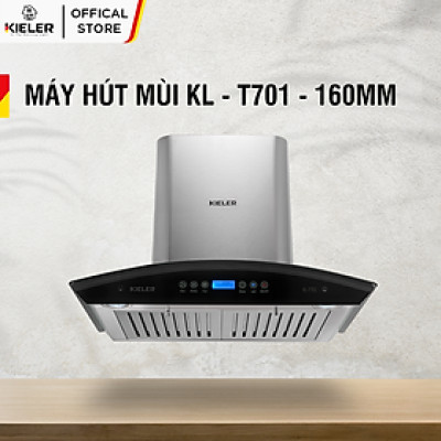 Máy hút mùi gắn tường Kieler KL-T701 điều khiển cảm ứng, chế độ delay tự tắt - Hàng Chính Hãng Miễn Phí Vận Chuyển Và Lắp Đặt