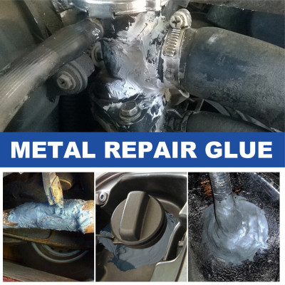 Keo dán hàn sắt thép, keo hàn sắt thép, keo vá vết nứt vết thủng sắt thép kim loại ống nước, keo dán sắt ab