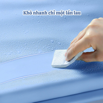 Áo Mưa Mẹ Và Bé Nửa Trước Trong Suốt Che Phủ Toàn Thân Kèm Kính Chắn Mưa Cực Kỳ Tiện Lợi Loại 1 Đầu Giao Màu Ngẫu Nhiên 