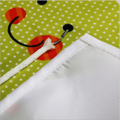  RÈM PHÒNG TẮM VẢI POLYESTER DÀY, IN HOẠT HÌNH KHÔNG THẤM NƯỚC