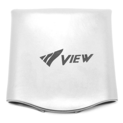 Bộ Kính Bơi VIEW V610 CLB (Xanh Trắng) Chống Sương Mù Chống tia UV Và Nón Bơi View V31 (Trắng) - Hàng chính hãng 100% sản xuất tại Nhật Bản