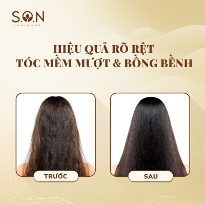 Dầu xả S.O.N Dừa & Nha Đam Phục Hồi Khô Xơ, Hư Tổn, Nuôi Dưỡng Tóc Mềm Mượt  250ml