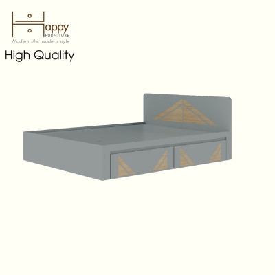 [Happy Home Furniture] CHARIS , Giường ngủ 2 ngăn kéo, GNG_114, GNG_115, GNG_116, GNG_117