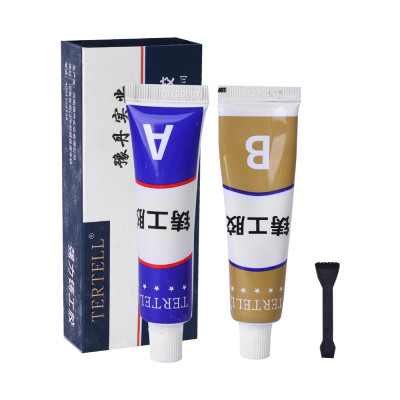 Keo dán hàn sắt thép, keo hàn sắt thép, keo vá vết nứt vết thủng sắt thép kim loại ống nước, keo dán sắt ab