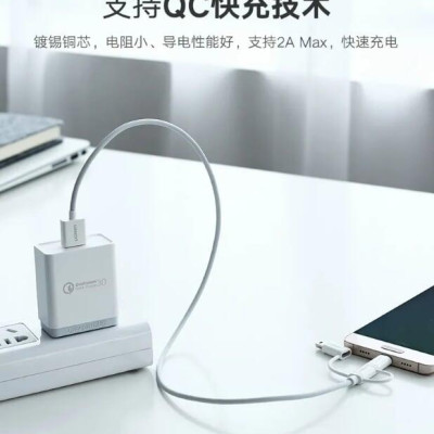 Ugreen UG40767US185TK 1m màu Bạc Cáp dữ liệu USB 3trong1 micro + lightning + mini USB + truyền dữ liệu từ máy tính ra điện thoại - HÀNG CHÍNH HÃNG