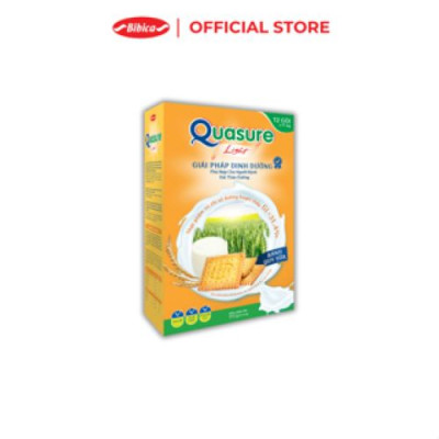 BAO BÌ MỚI - Combo 2 Bánh Quy Quasure Light Bibica 210g - Thực phẩm dành cho người ăn kiêng, tiểu đường