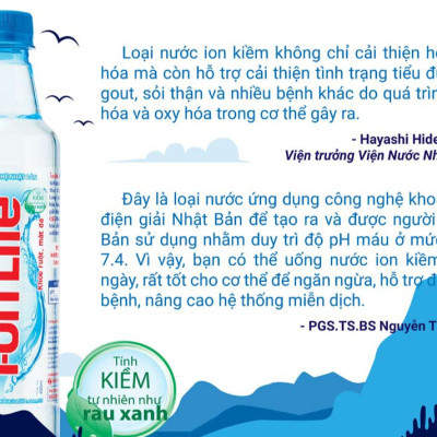 Nước uống ion kiềm thương hiệu ionLife 4.5L thùng 4 chai công nghệ Nhật bản khỏe ruột mát da