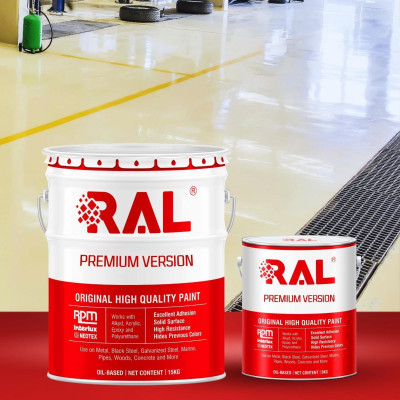 Sơn sàn Polyurethane tự san RAL RAFLOOR SHIELD SL - 5KG