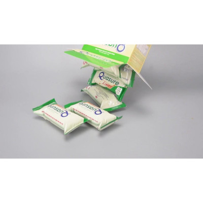 Bánh bông lan Quasure light cốm, dâu, gấc 126 gram Bibica - thực phẩm dành cho người ăn kiêng, tiểu đường