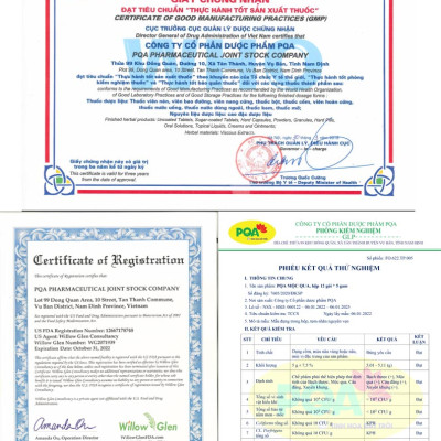 Cốm PQA Mộc Qua là dược phẩm thảo dược hỗ trợ khu phong hàn, thư giãn gân cốt, giúp hạn chế các triệu chứng đau mỏi gân cơ.