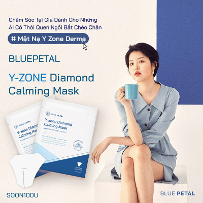 Mặt Nạ Dưỡng Trắng, Trẻ Hóa, Cấp Ẩm & Cân Bằng Da Vùng Chữ Y Sau Tẩy Lông, Sau Sinh, Sau Kỳ Kinh Nguyệt,...