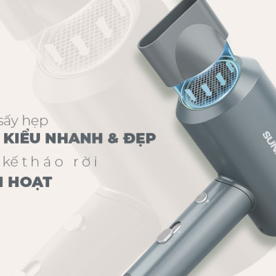Máy Sấy Tóc SUNHOUSE SHD2315G - Hàng Chính Hãng