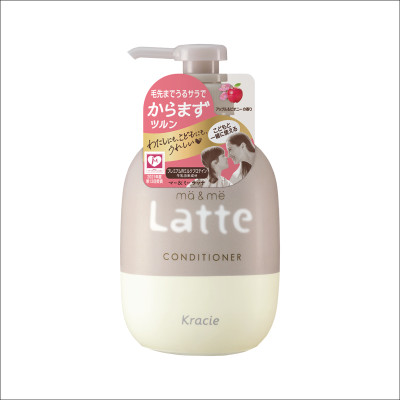 Dầu Xả Dưỡng Tóc Chắc Khỏe Dành Cho Cả Gia Đình Ma & Me Kracie Ma & Me Latte Conditioner 490g