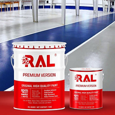 Sơn sàn chịu mài mòn (trung gian) RAL RAFLOOR  ARMOR MIO - 5KG