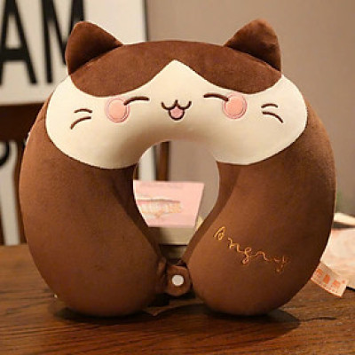 Gối Chữ U Kê Cổ Cao Su Non Capybara - Gối Du Lịch, Văn Phòng Êm Ái, Dễ Thương, Loại 1- HÀNG CHÍNH HÃNG MINIIN