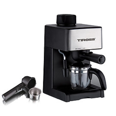 Máy Pha Cà Phê Espresso Tiross TS-621 (4 bar) - Hàng Chính Hãng
