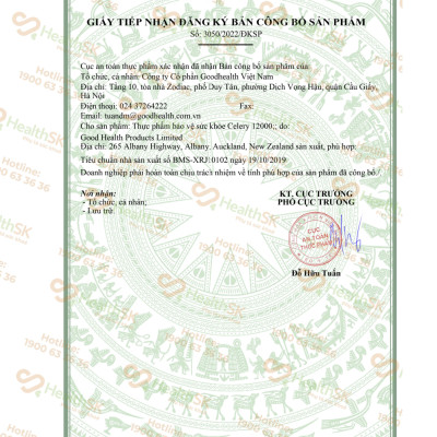 Goodhealth Celery 12,000 – hạt cần tây hỗ trợ Gout cân bằng acid uric trong cơ thể, hỗ trợ đường tiết niệu và dịch cơ thể