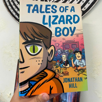 Sách - Tales of A Lizard Boy by Jonathan Hill | Science Fiction Graphic Novel - English Book