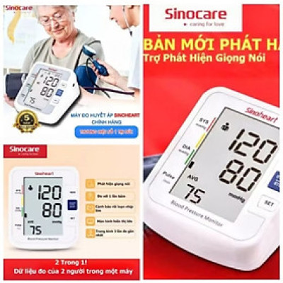 1 MÁY ĐO HUYẾT ÁP BẮP TAY GIỌNG NÓI TIẾNG VIỆT KIỂM TRA SỨC KHỎE HÀNG NGÀY 