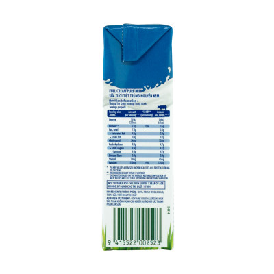 Thùng 24 Hộp Sữa Tươi Nguyên Kem Meadow Fresh (200ml / Hộp)