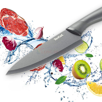 Dao làm bếp Titanium Tefal Fresh Kitchen (15cm/20cm) - Hàng chính hãng