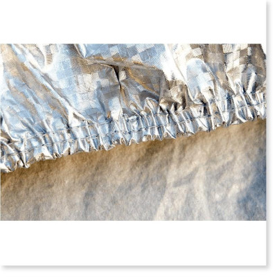 Bạt xe hơi , áo trùm che phủ xe hơi, Bạt phủ xe ôtô tráng nhôm bạc 4 - 7 chỗ, chống nóng, mưa, xước sơn.