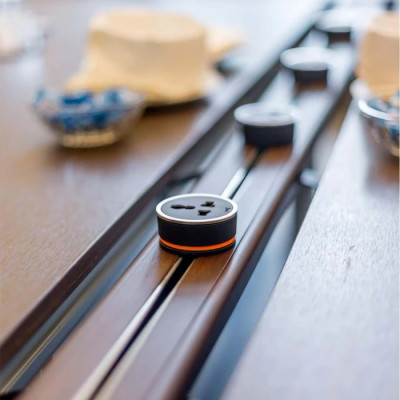 Ổ Cắm Điện Line8 UKS-1 - Body Màu Trắng - Chuẩn Anh