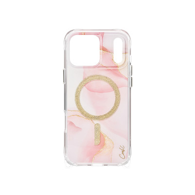 Ốp UNIQ COEHL AERIS Cho iPhone 17 Pro Max Sắc Hồng Đá Cẩm Thạch Cảm Hứng Chuyển Động Nhẹ Nhàng Không Khí Và Ánh Sáng Hàng Chính Hãng