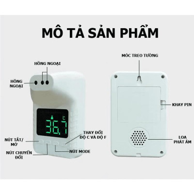 Máy Đo Thân Nhiệt Tự Động K3X
