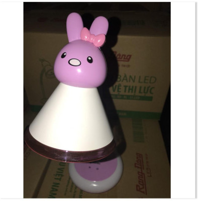 Đèn Bàn Cảm Ứng LED Rạng Đông RL-31.LED Thay đổi 3 cấp độ sáng, Đế đèn sáng 7 màu