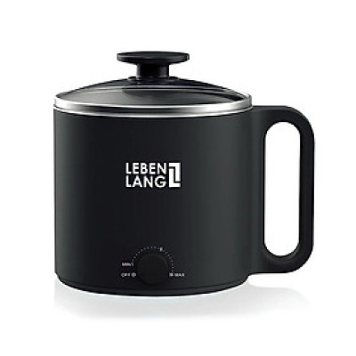 Nồi lẩu điện mini đa năng Lê Bên Làng LBEC0808S dung tích 1500ml - Hàng chính hãng
