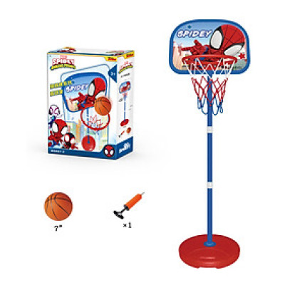 MARVEL - EOMS007-2 - Mô hình bộ đồ chơi bóng rổ trẻ em Spider - Man (KT 36x10x47 cm)