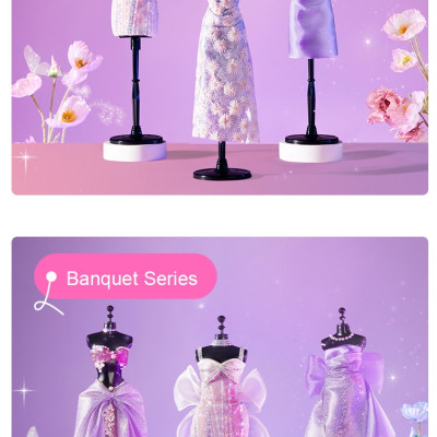 Bộ Đồ Chơi Thiết Kế Thời Trang Mideer Clothing Design House