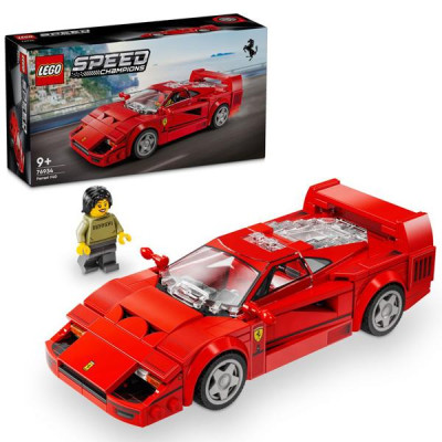 Đồ Chơi Lắp Ráp Siêu Xe Thể Thao Ferrari F40 - Lego Speed Champions 76934