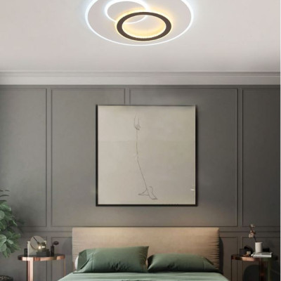 Đèn trần MONSKY ADONIS hiện đại trang trí nội thất cao cấp 3 chế độ ánh sáng có khiển từ xa