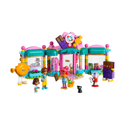 Đồ Chơi Lắp Ráp Cửa Hàng Kẹo Ngọt Thành Phố Heartlake LEGO FRIENDS 42649 (376 Chi Tiết)